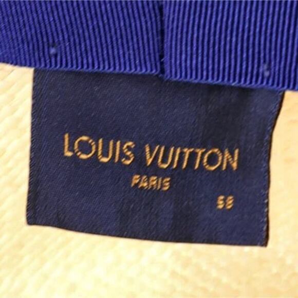 Louis Vuitton Watercolor Chapeau Summertime Straw Hat - Picture 3 of 7